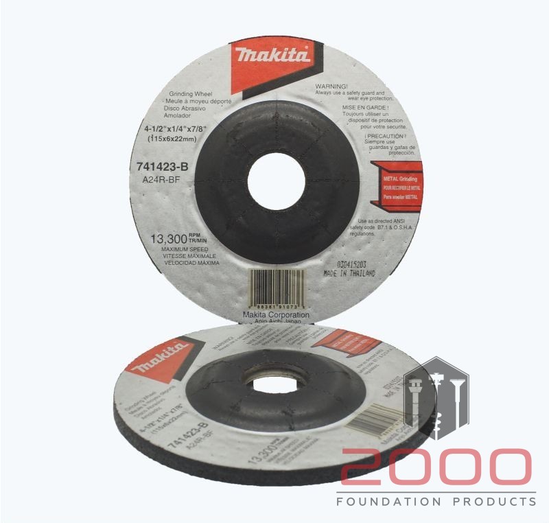 Makita Abrasive Discs – Thick