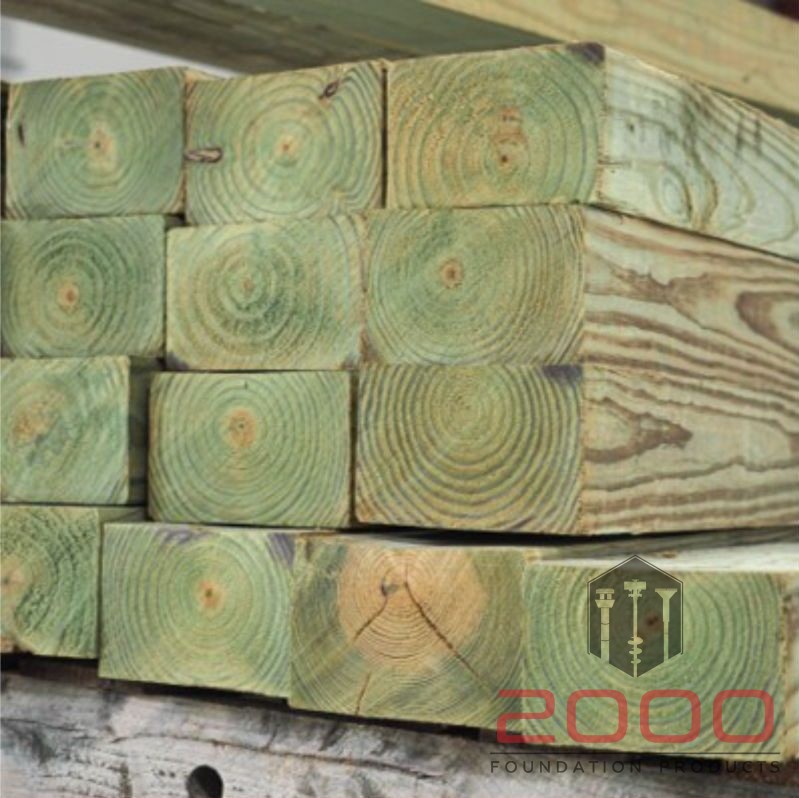 Treated Lumber 4” x 6” - 16” #2