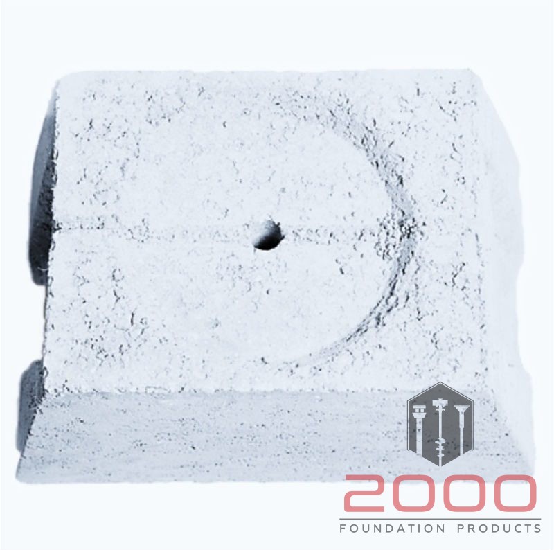 Cylinder 8” x 8”- ¾” Thru Hole