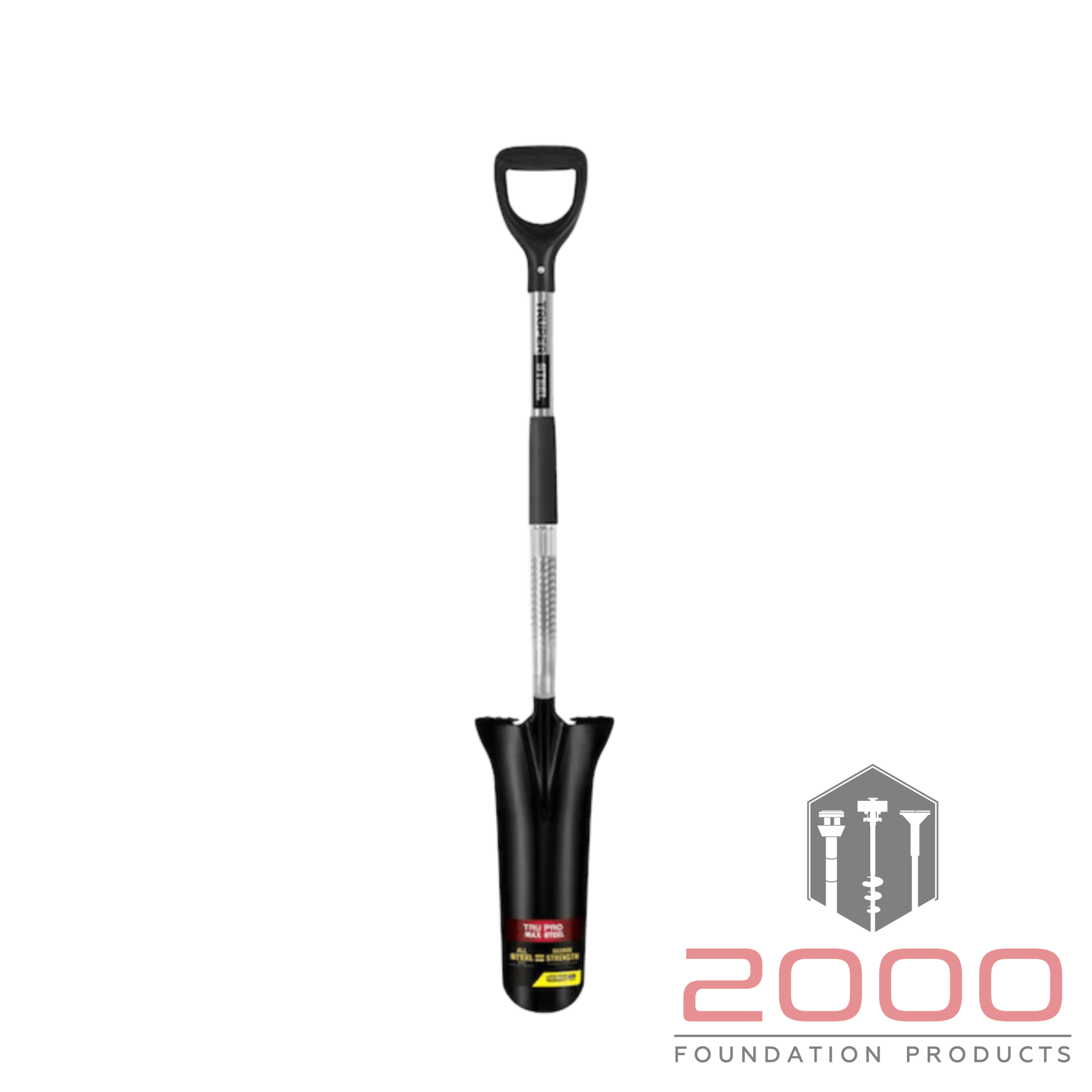 Truper 48" Sharpshooter D Handle Drain Spades